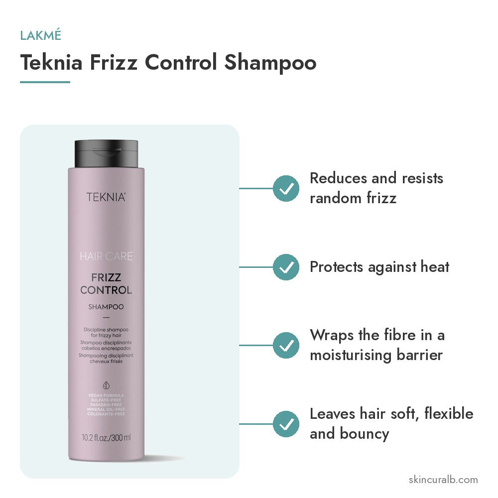 Lakmé Teknia Frizz Control Shampoo
