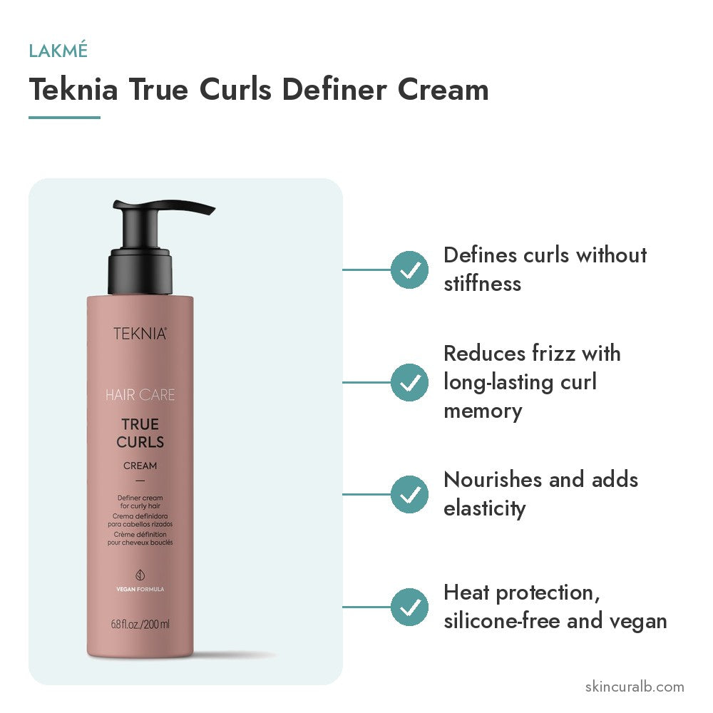 Lakmé Teknia True Curls Definer Cream