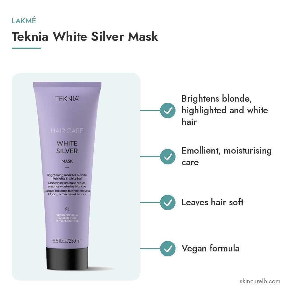 Lakmé Teknia White Silver Mask
