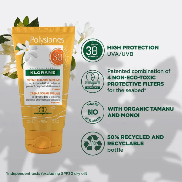 Klorane Polysianes Sublime Sun Gel-Cream SPF 30