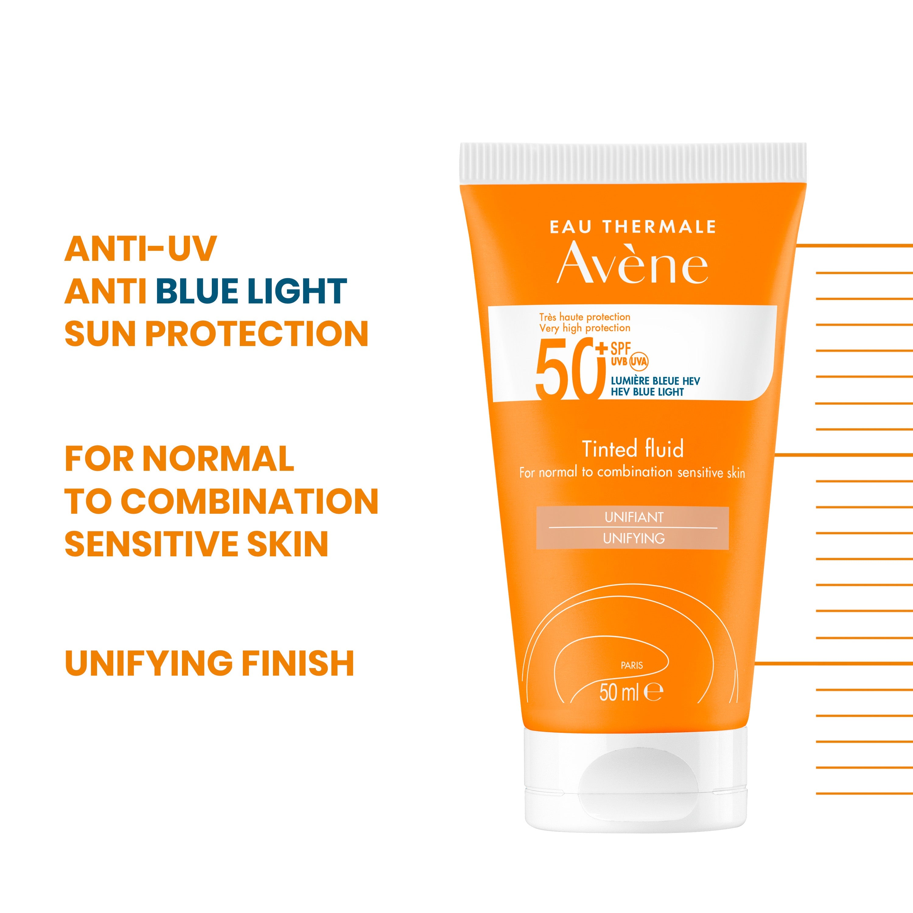 Avène Sunscreen Tinted Fluid SPF 50+