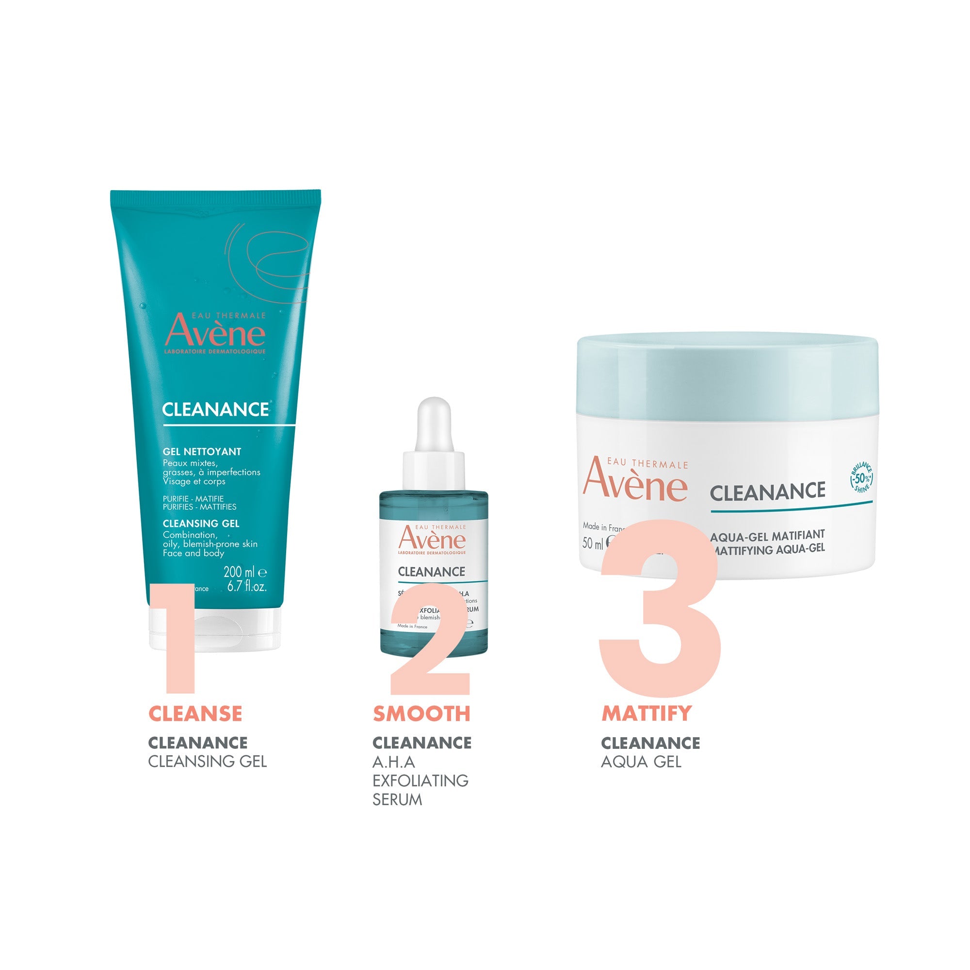 Avène Cleanance Mattifying Aqua-Gel