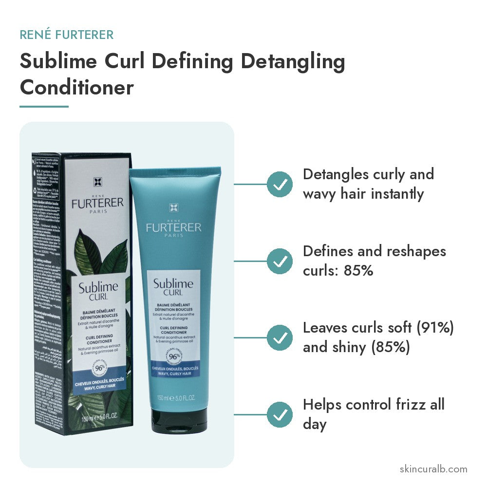 René Furterer Sublime Curl Defining Detangling Conditioner - key benefits