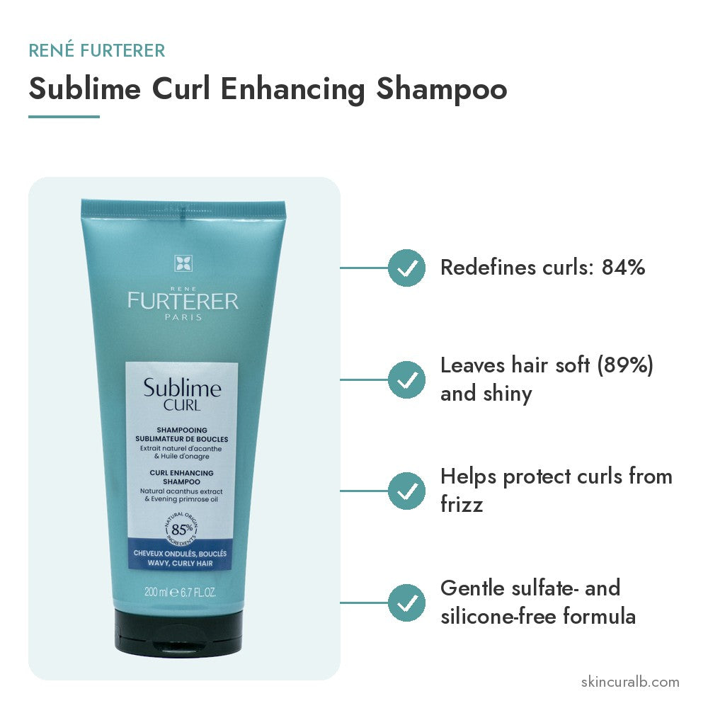 René Furterer Sublime Curl Enhancing Shampoo - key benefits