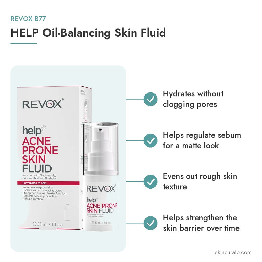 Revox B77 HELP Oil-Balancing Skin Fluid