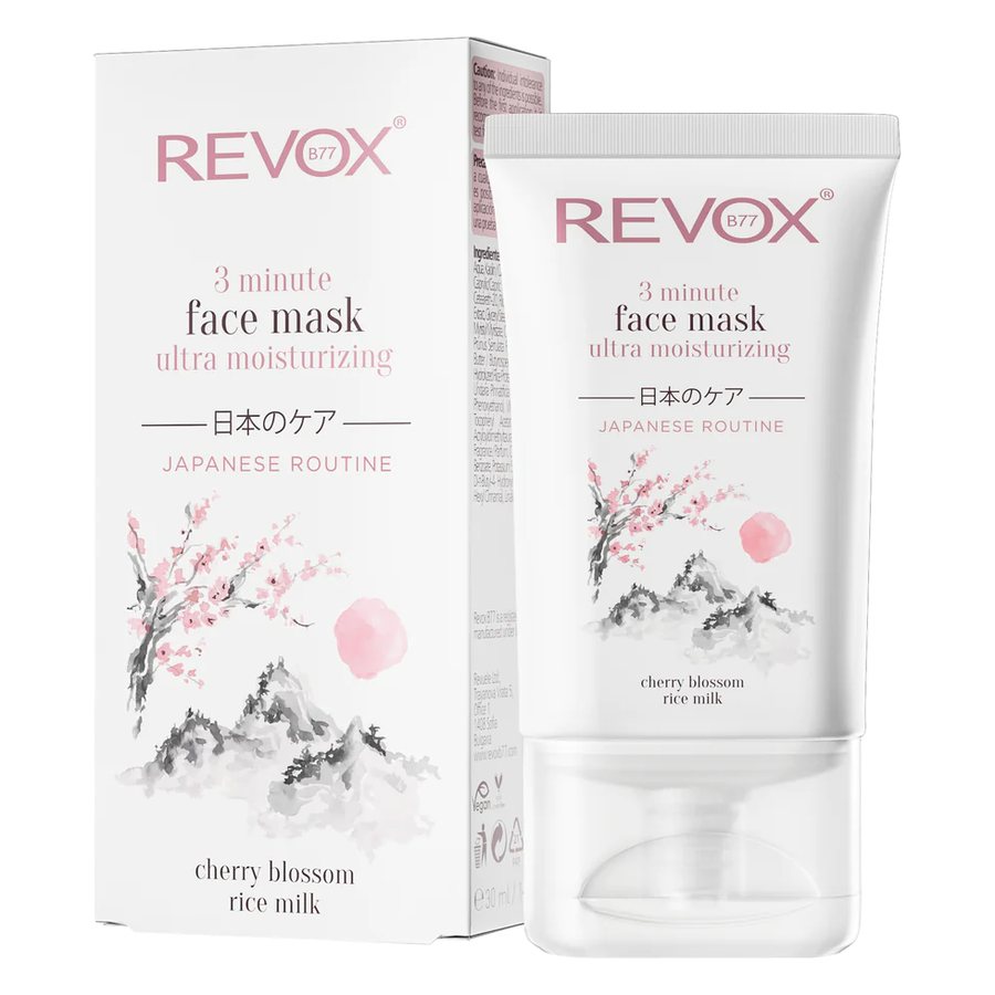 Revox B77 Japanese Routine 3 Minute Face Mask Ultra Moisturising