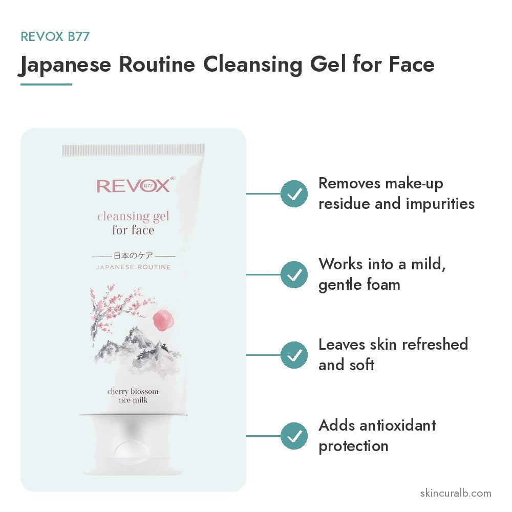 Revox B77 Japanese Routine Cleansing Gel for Face