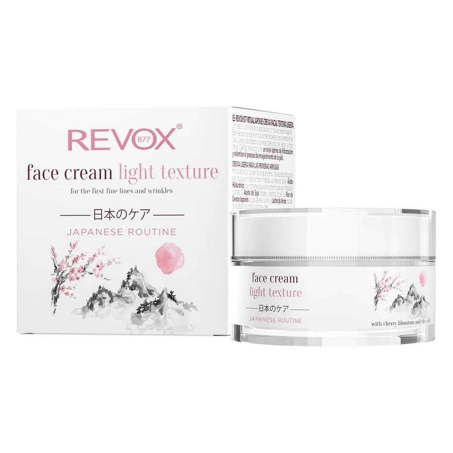 Revox B77 Japanese Routine Face Cream Light Texture