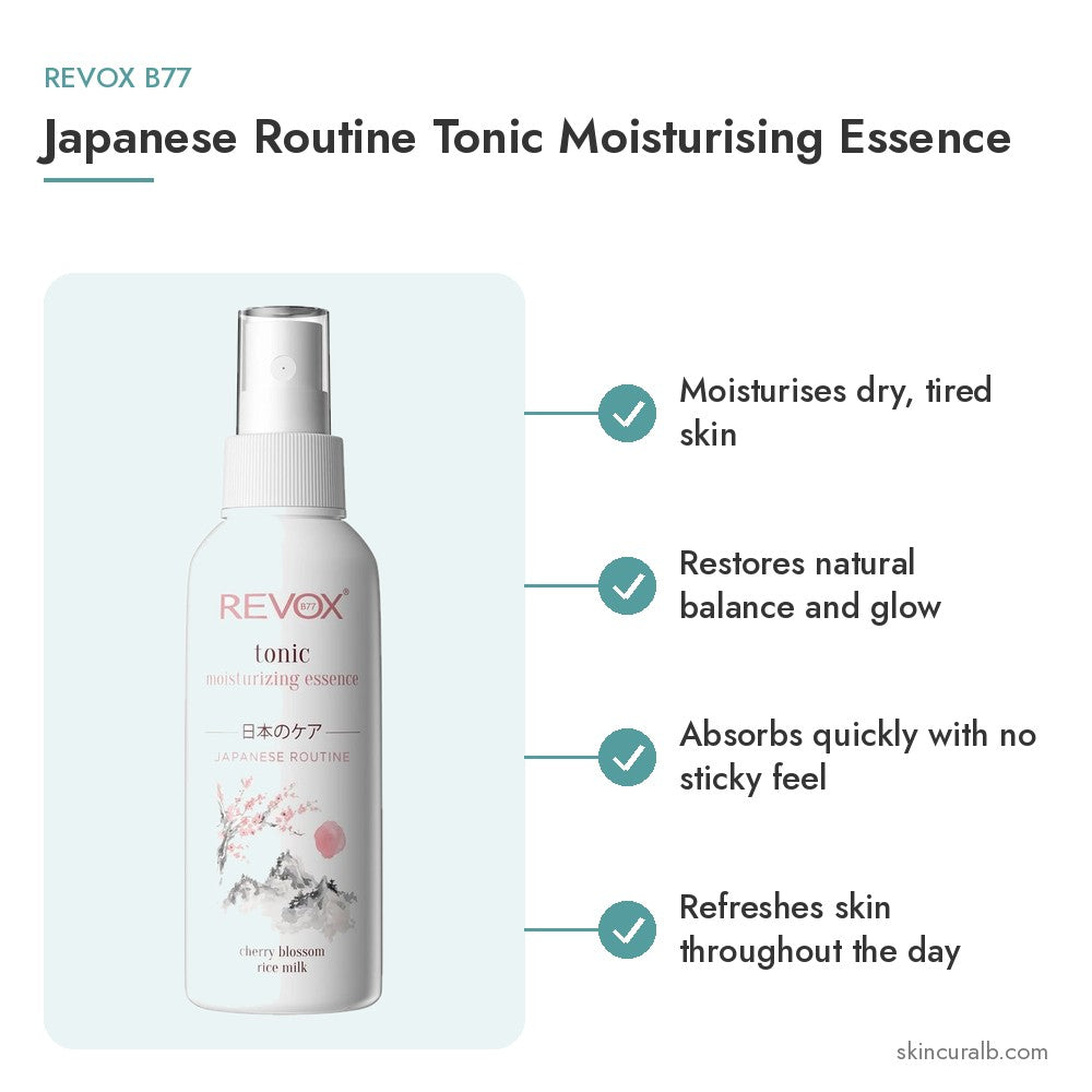 Revox B77 Japanese Routine Tonic Moisturising Essence
