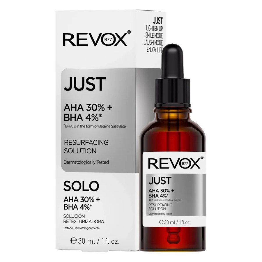 Revox B77 JUST AHA 30% + BHA 4% Resurfacing Solution
