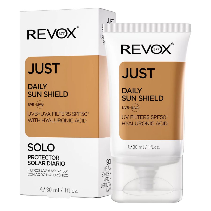 Revox B77 JUST Daily Sun Shield SPF 50+ with Hyaluronic Acid