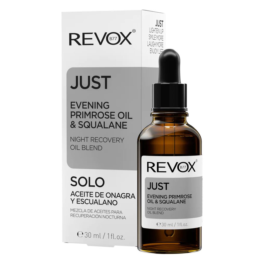 Revox B77 JUST Evening Primrose Oil & Squalane Night Recovery Oil Blend
