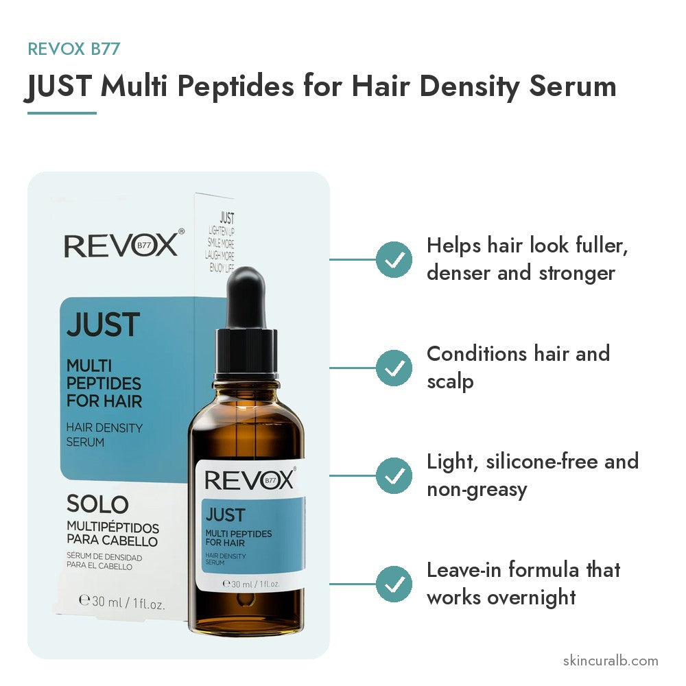 Revox B77 JUST Multi Peptides for Hair Density Serum