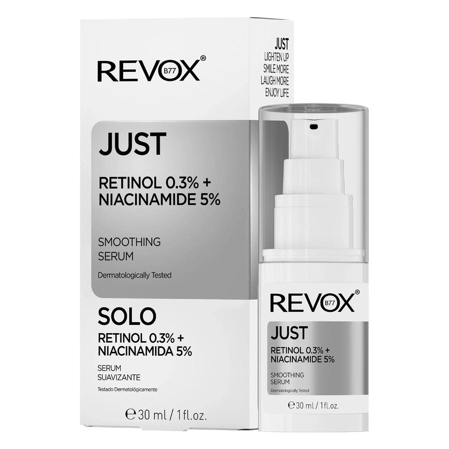 Revox B77 JUST Retinol 0.3% + Niacinamide 5% Smoothing Serum