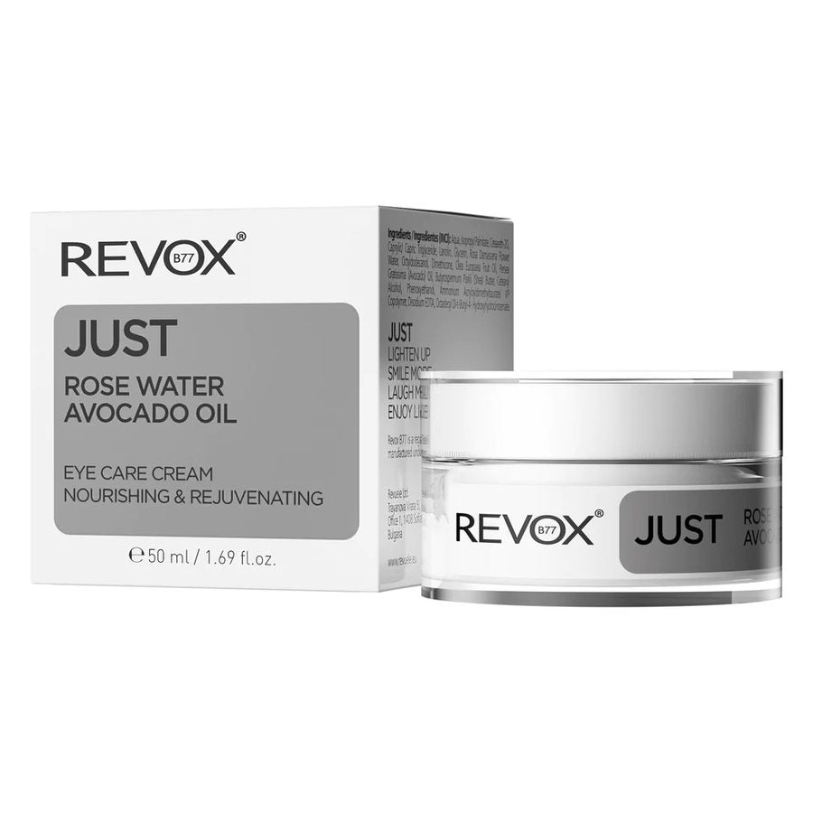 Revox B77 JUST Rose Water Avocado Oil Eye Care Cream