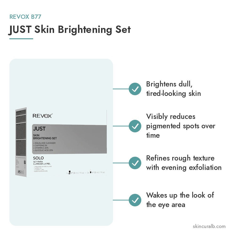 Revox B77 JUST Skin Brightening Set