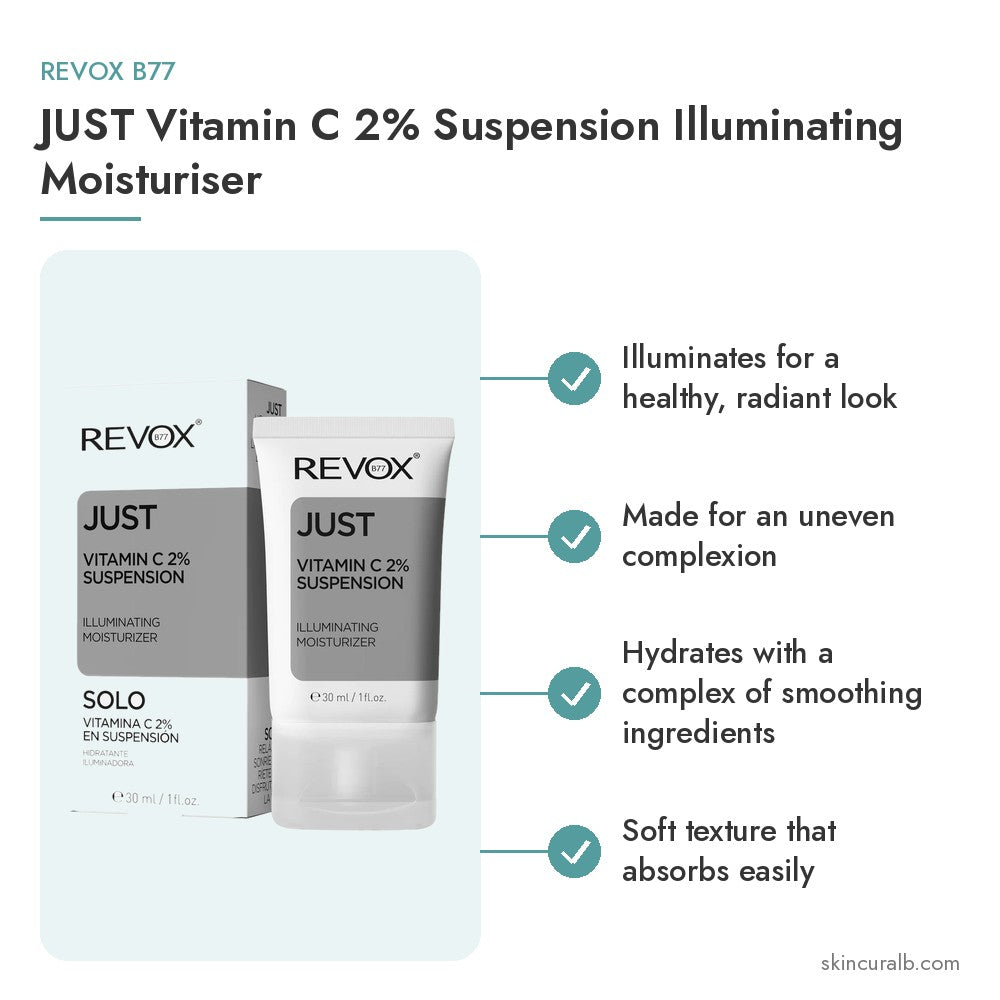Revox B77 JUST Vitamin C 2% Suspension Illuminating Moisturiser