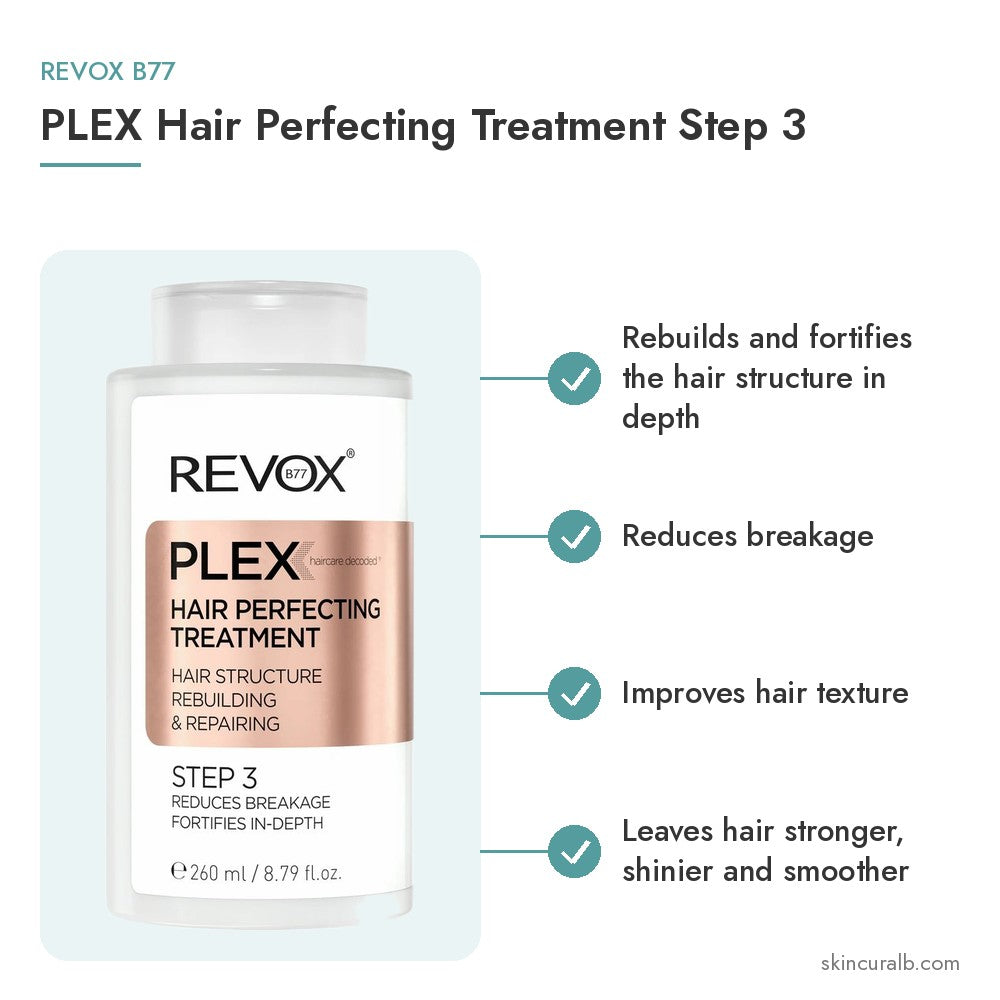 Revox B77 PLEX Hair Perfecting Treatment Step 3