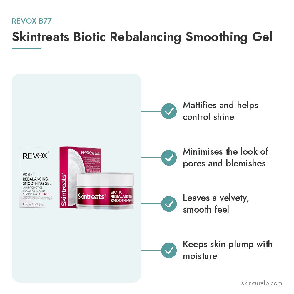 Revox B77 Skintreats Biotic Rebalancing Smoothing Gel