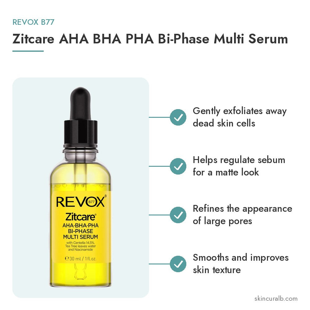 Revox B77 Zitcare AHA BHA PHA Bi-Phase Multi Serum