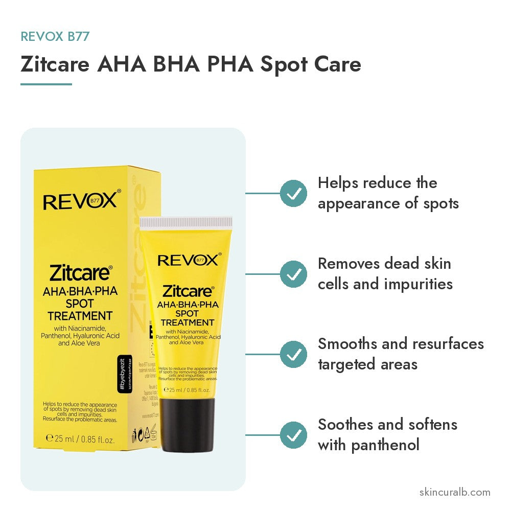 Revox B77 Zitcare AHA BHA PHA Spot Care