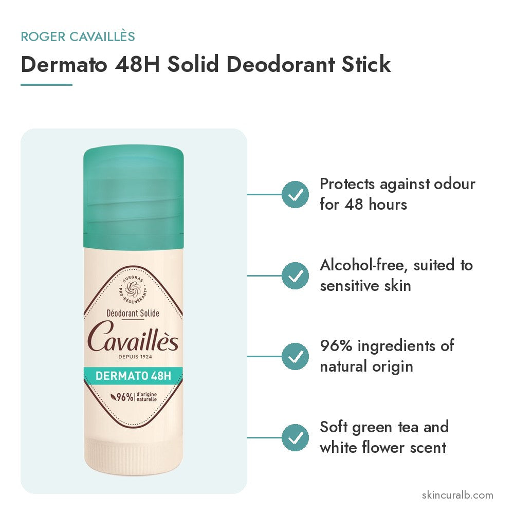 Roger Cavaillès Dermato 48H Solid Deodorant Stick
