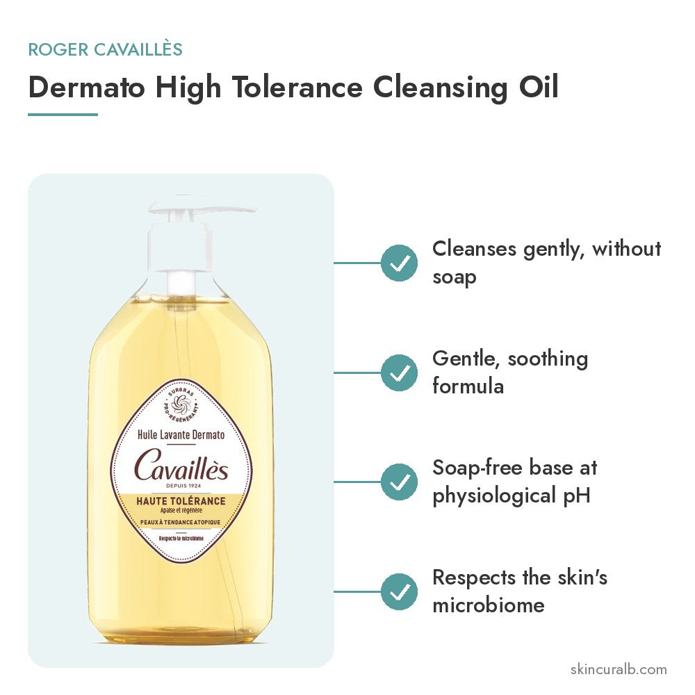 Roger Cavaillès Dermato High Tolerance Cleansing Oil