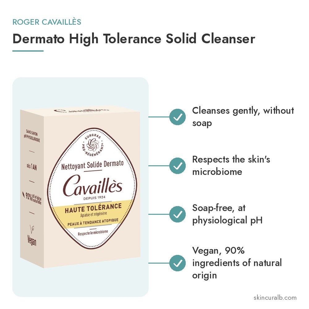 Roger Cavaillès Dermato High Tolerance Solid Cleanser