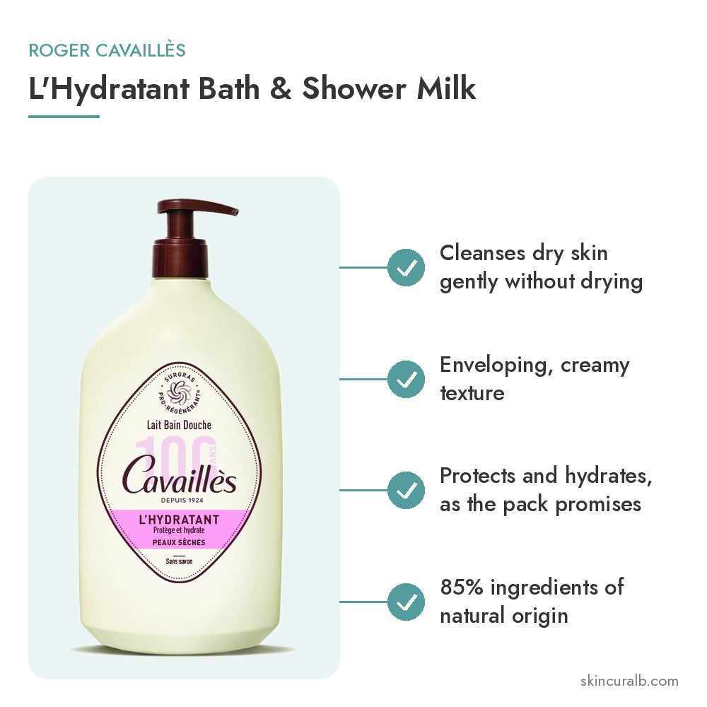Roger Cavaillès L'Hydratant Bath & Shower Milk