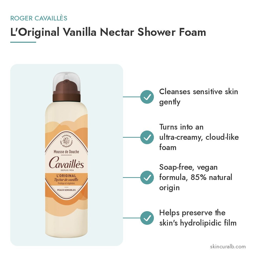 Roger Cavaillès L'Original Vanilla Nectar Shower Foam