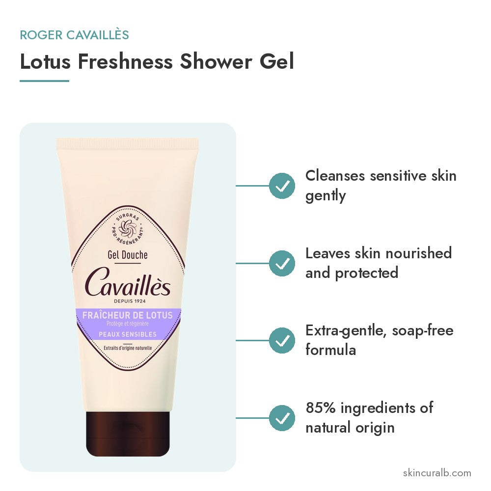 Roger Cavaillès Lotus Freshness Shower Gel