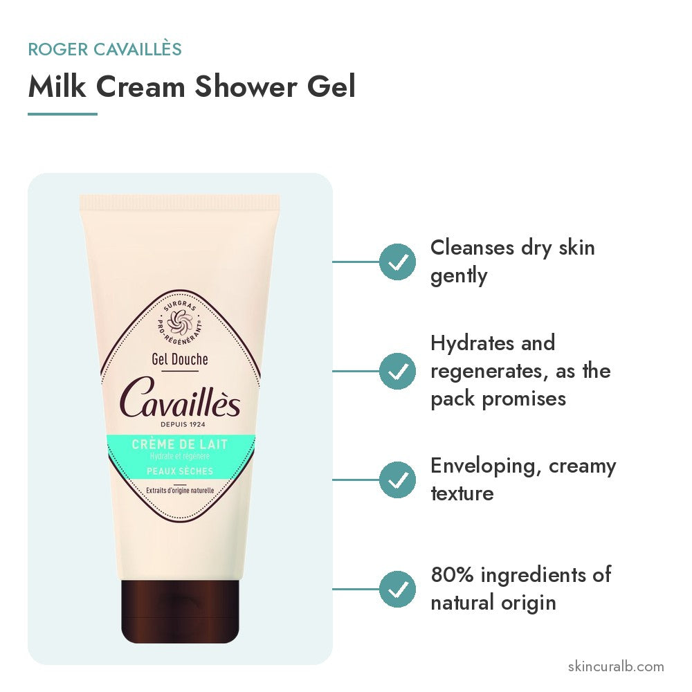 Roger Cavaillès Milk Cream Shower Gel