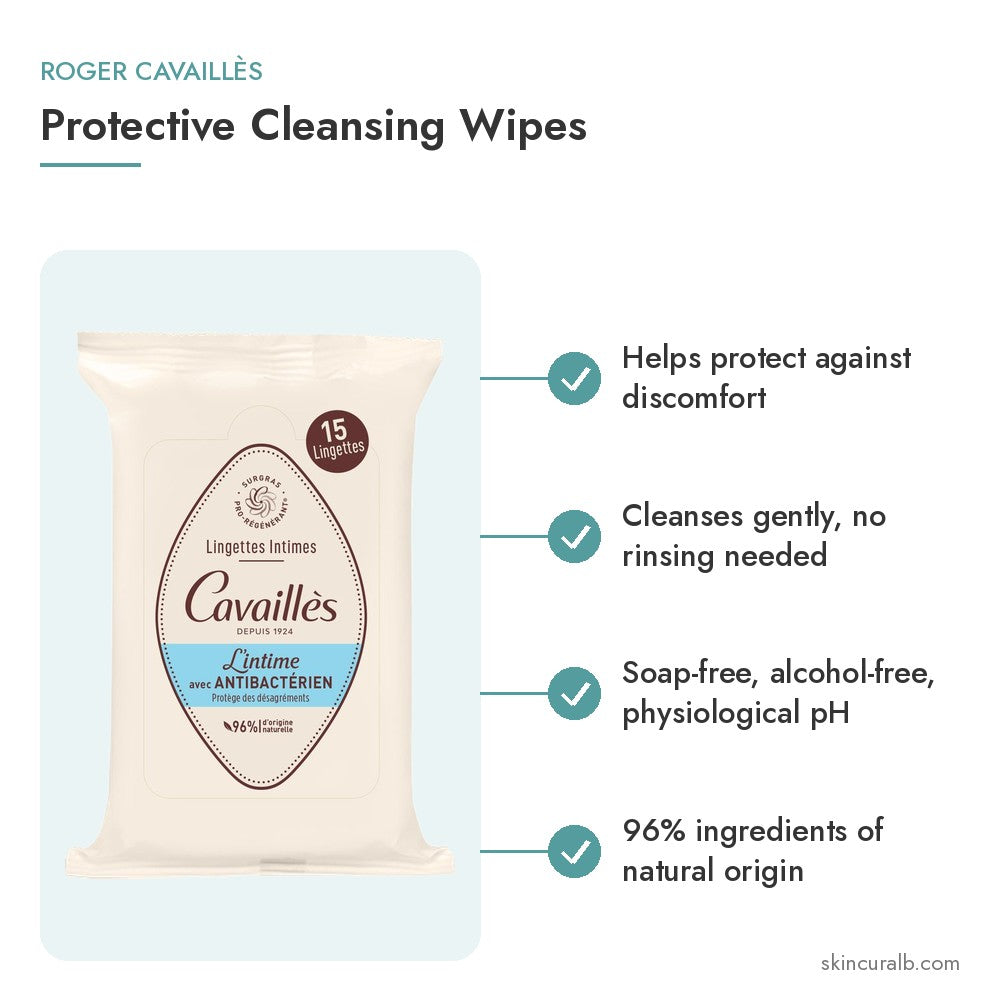Roger Cavaillès Protective Cleansing Wipes