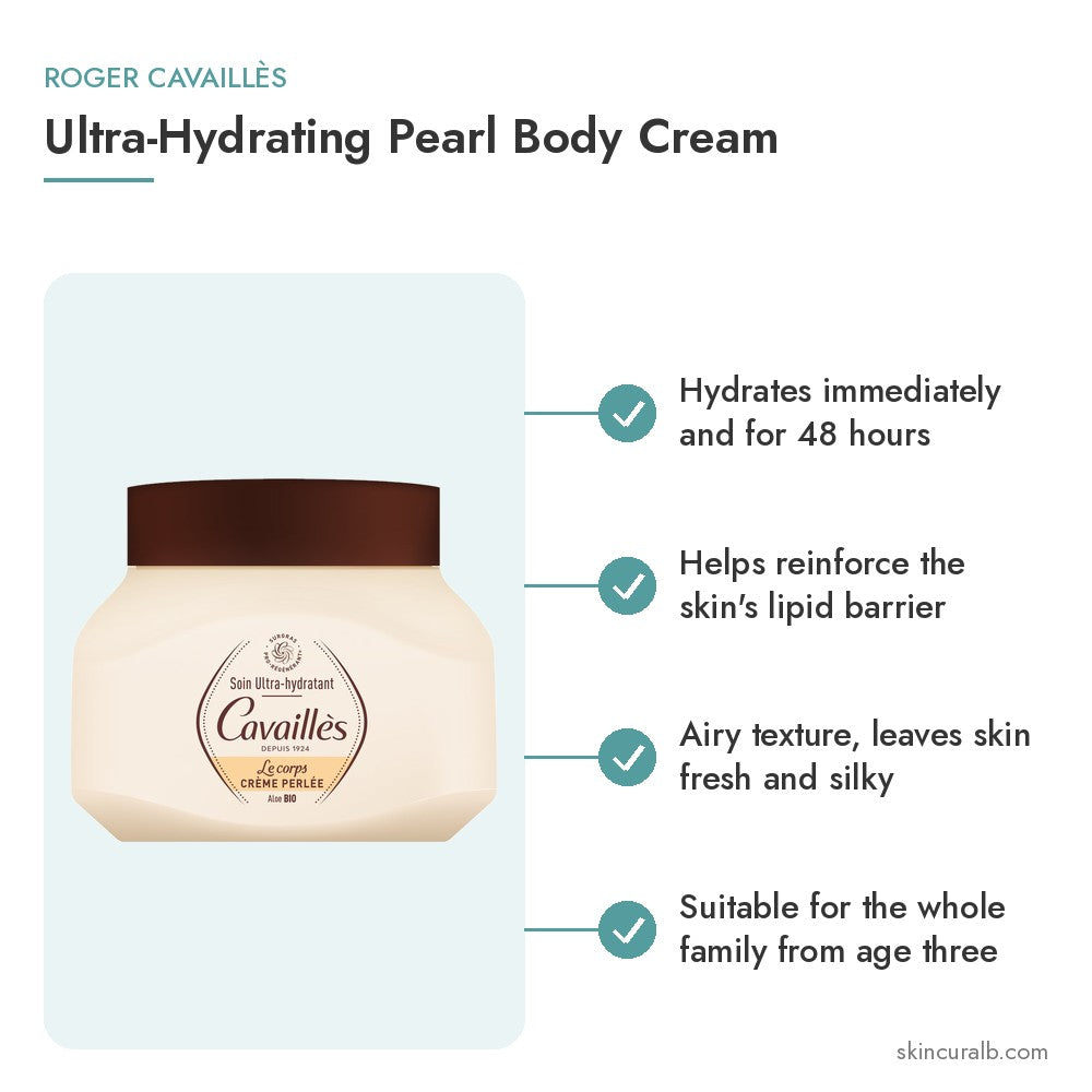 Roger Cavaillès Ultra-Hydrating Pearl Body Cream