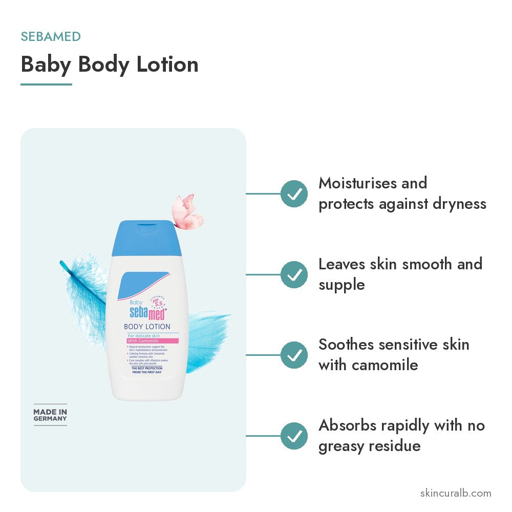 Sebamed Baby Body Lotion - key benefits