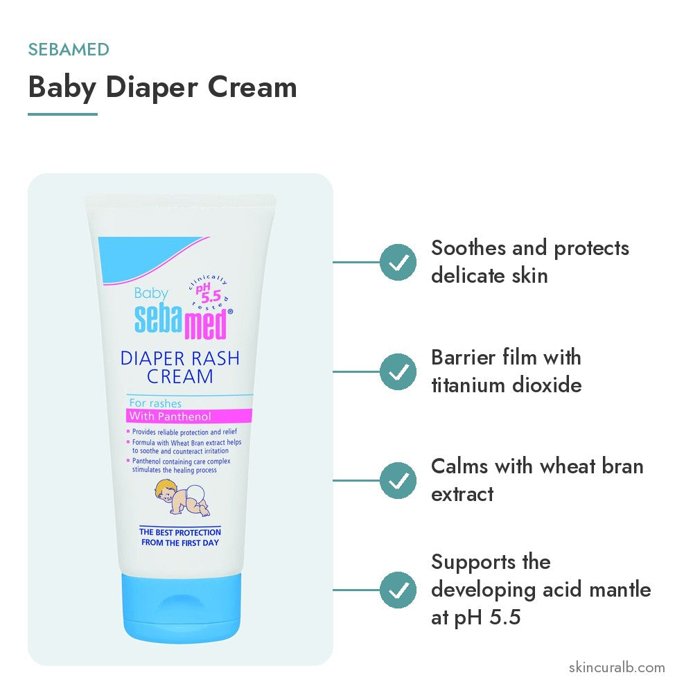 Sebamed Baby Diaper Cream - key benefits