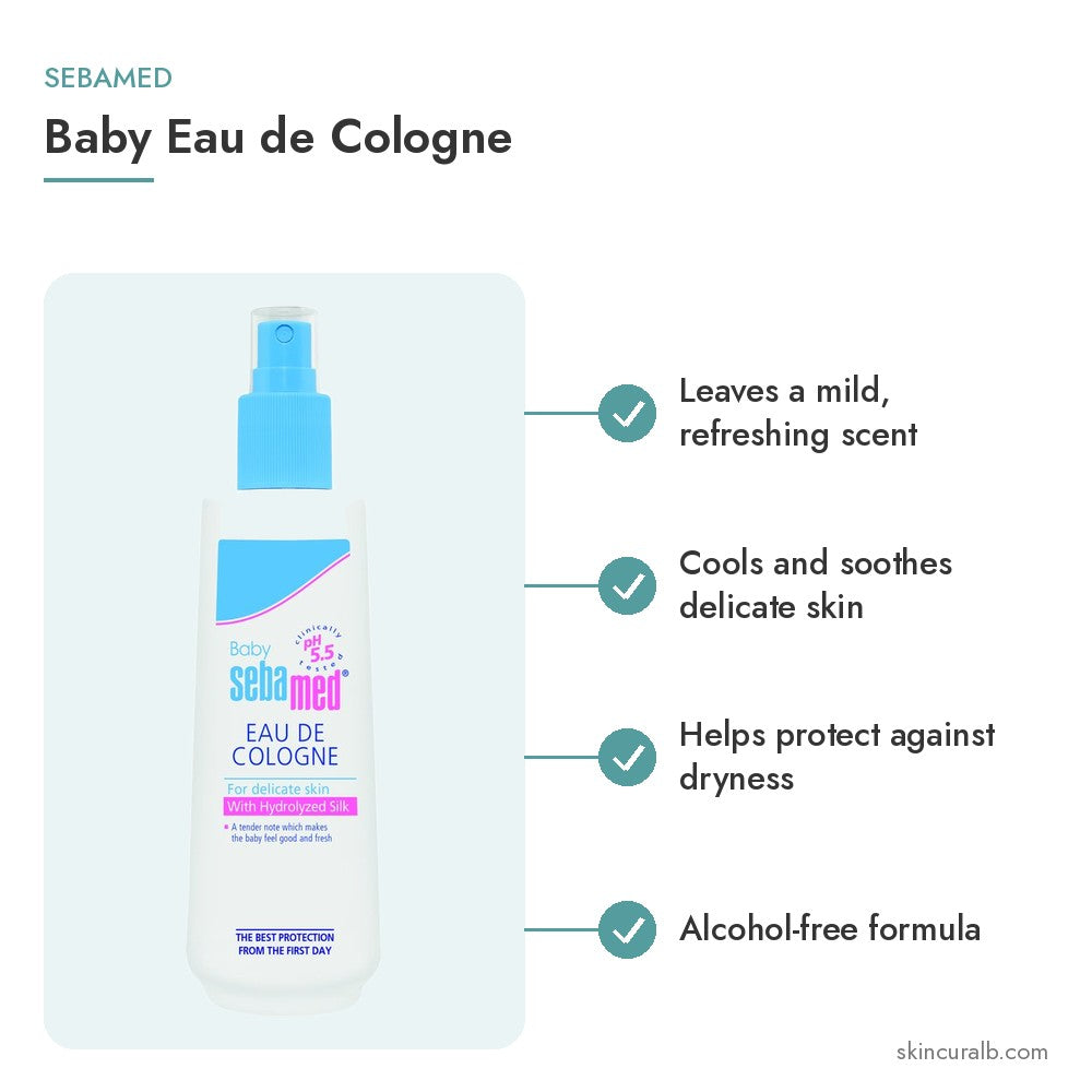 Sebamed Baby Eau de Cologne - key benefits
