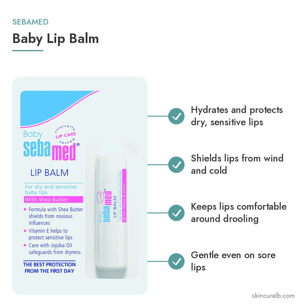 Sebamed Baby Lip Balm - key benefits