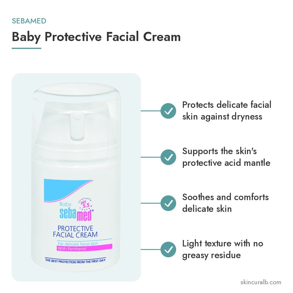 Sebamed Baby Protective Facial Cream - key benefits