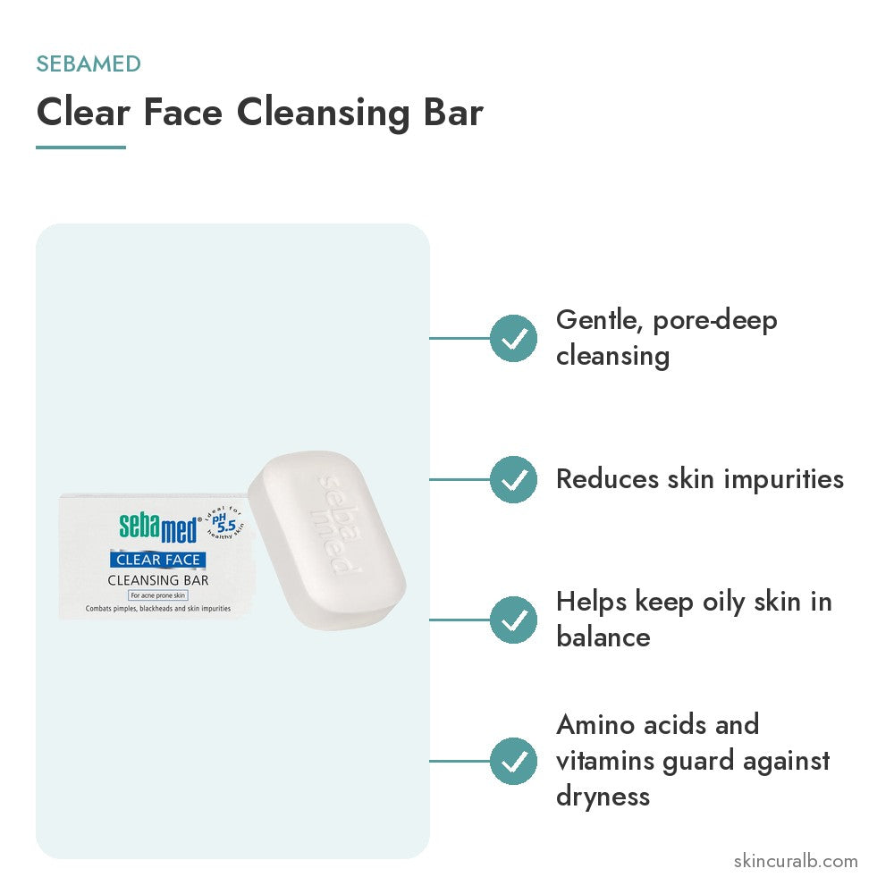 Sebamed Clear Face Cleansing Bar