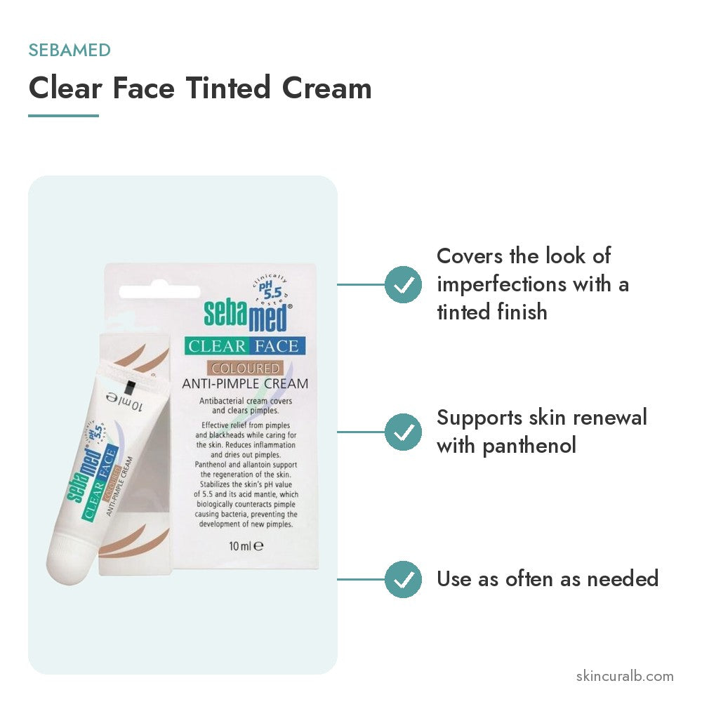 Sebamed Clear Face Tinted Cream