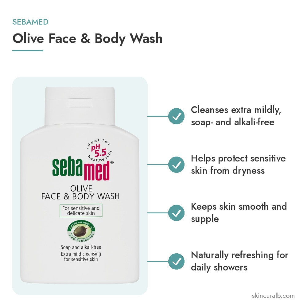 Sebamed Olive Face & Body Wash