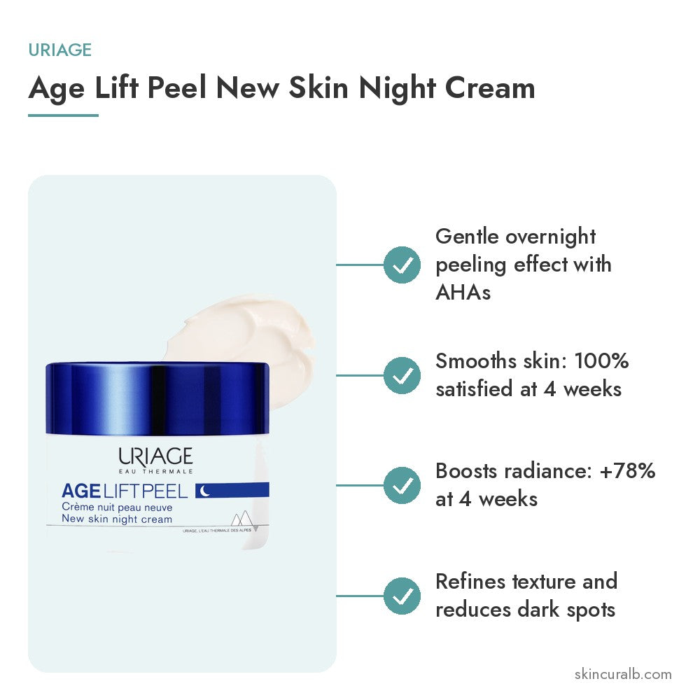 Uriage Age Lift Peel New Skin Night Cream