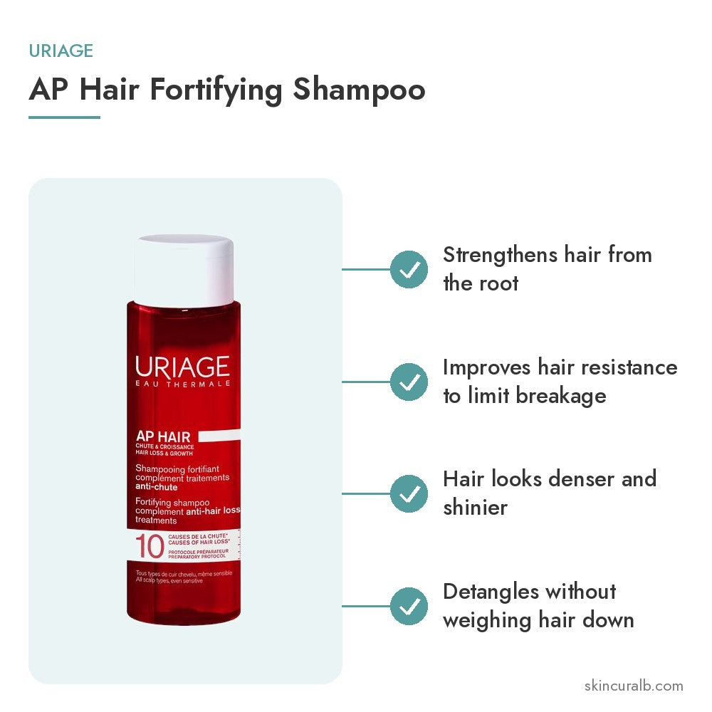 Uriage AP Hair Fortifying Shampoo