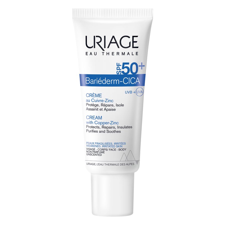 Uriage Bariéderm-CICA Cream with Copper-Zinc SPF 50+