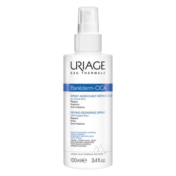 Uriage Bariéderm-CICA Drying Repairing Spray with Copper-Zinc