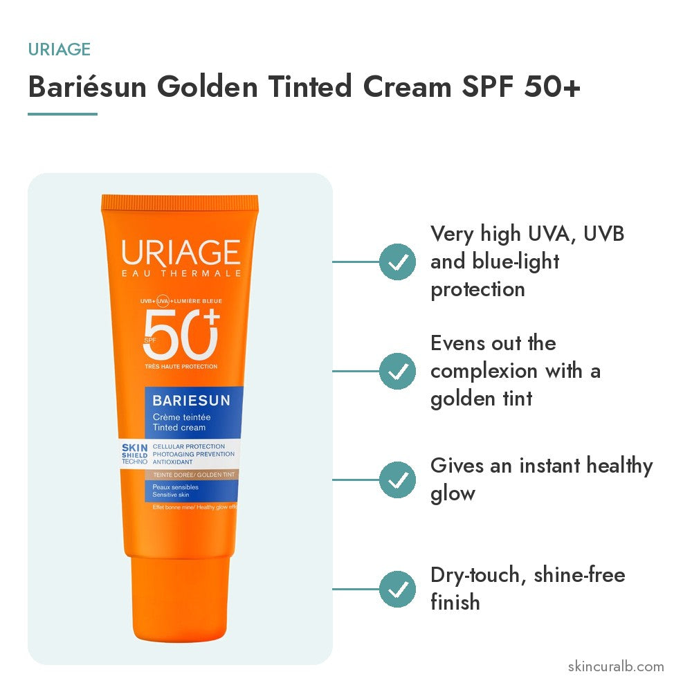 Uriage Bariésun Golden Tinted Cream SPF 50+