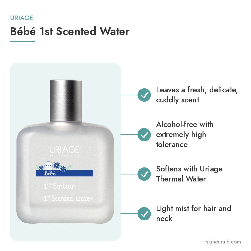 Uriage Bébé 1st Scented Water - key benefits