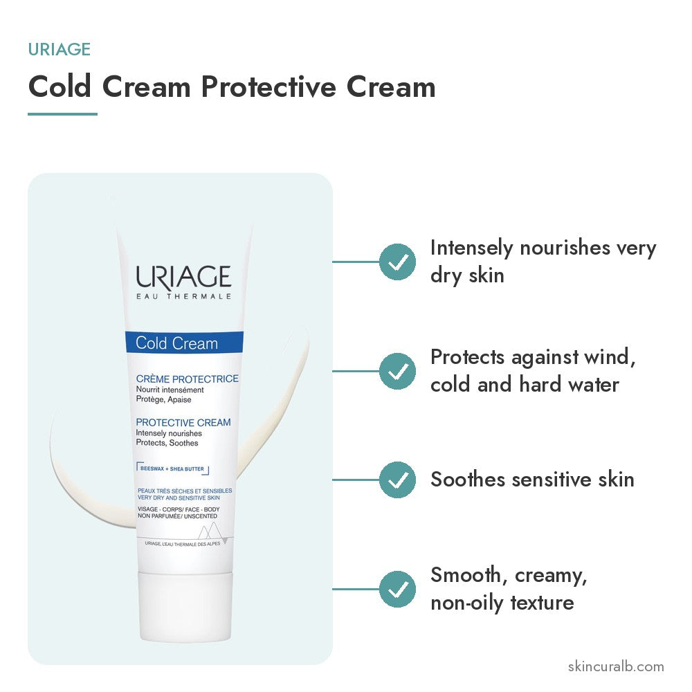 Uriage Cold Cream Protective Cream - key benefits