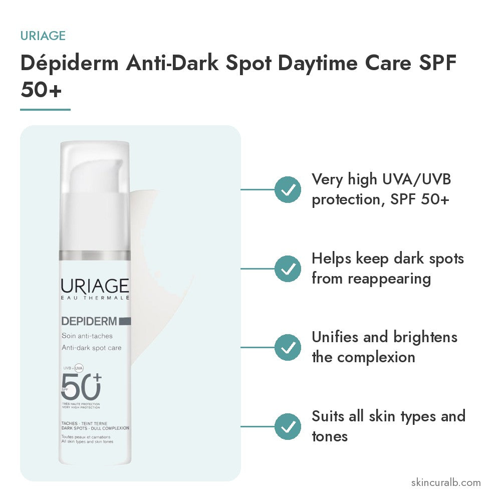 Uriage Dépiderm Anti-Dark Spot Daytime Care SPF 50+